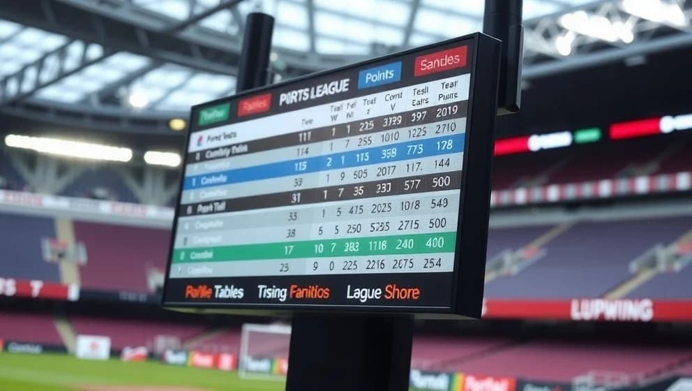 Poängställning i IK Brage denna säsong